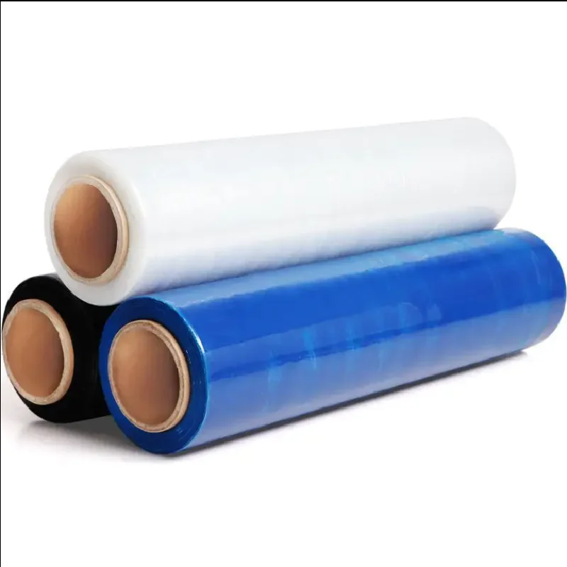 Soft 50cm*330m*18um LLDPE Stretch Film Moisture-Proof and High-Gloss Surface for Chemical Industries in South Korea