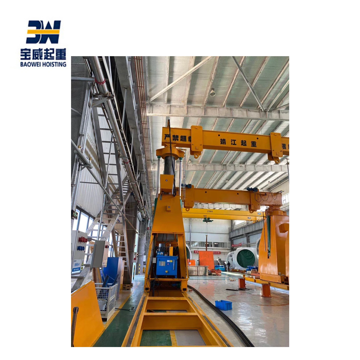 New 450T Retractable Hydraulic Gantry Crane for Manufacturing Plants Core Components Engine Motor PLC Gear Pump Bearing Gearbox
