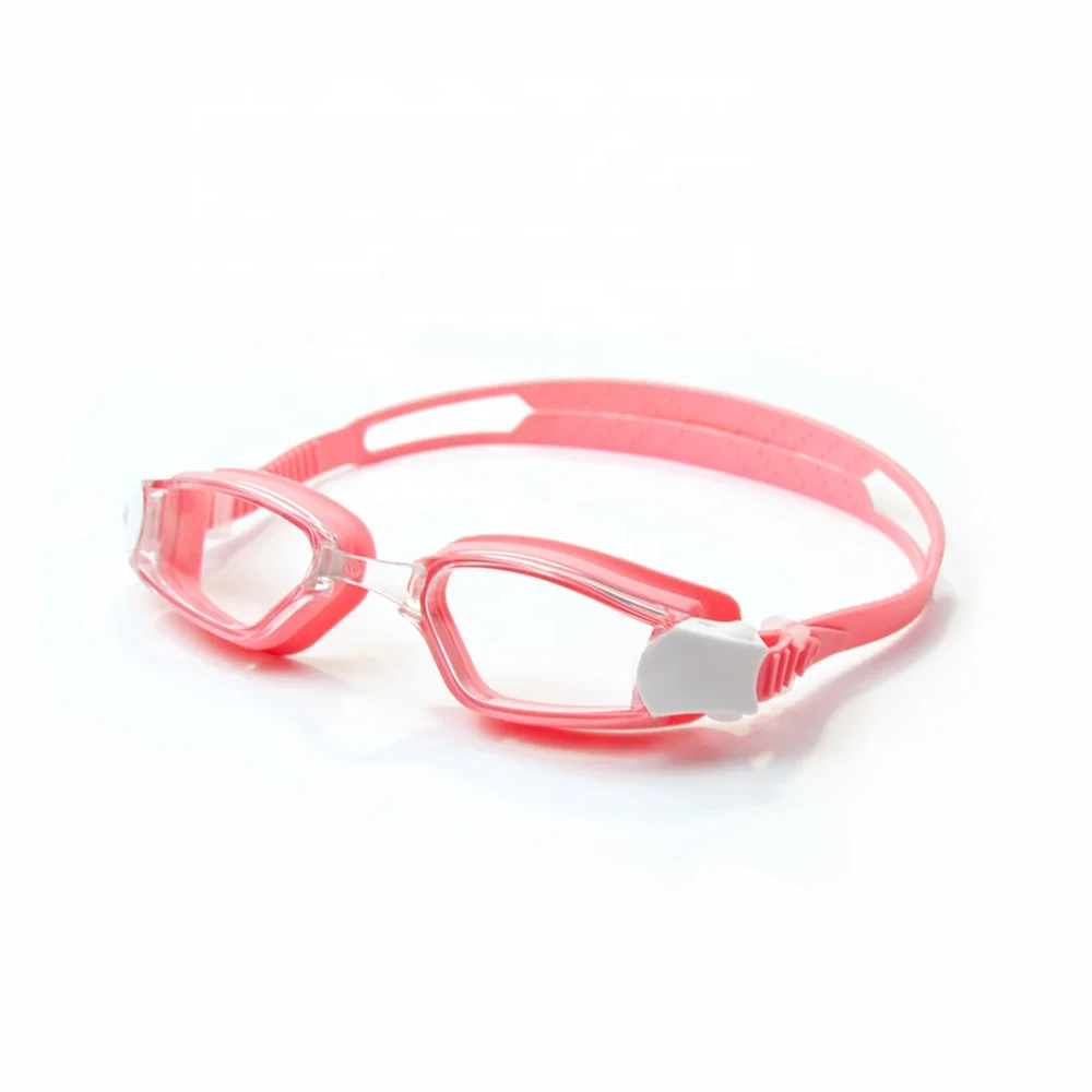 2023 newest clear PC lens swim goggles with silicone strap for anti-fog waterproof swimming goggles glasses
