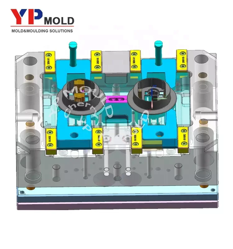 Mould Design Service Abs Toilet Dual Drain Fill Valve Water Tank Fittings Plastic Injection Mold Mould For Toilet Cistern