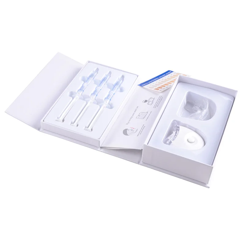 Wholesale 16%hp gel pen products device machine private logo teeth whitening led lamp light home kit with other accessories