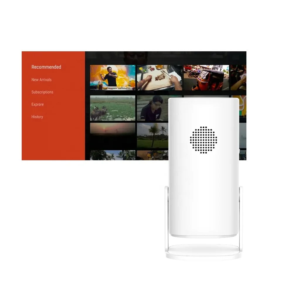 Best Selling Salange Android 11 Smart Portable Projector LCD Mini 150 ANSI Lumens 2K 4K Table Projectors