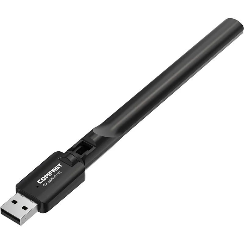 COMFAST 150Mbps Small Size CF-WU818N V2 USB Network  Wireless Adapter Free Driver Manufacture Price