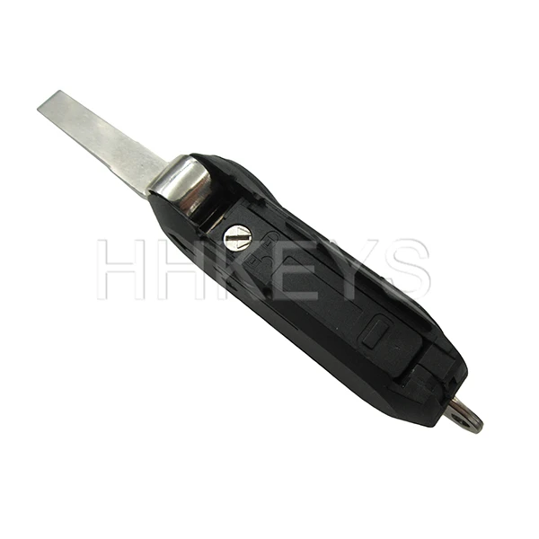 Best quality 3 buttons remote flip car key case cover with logo for Fiat 500