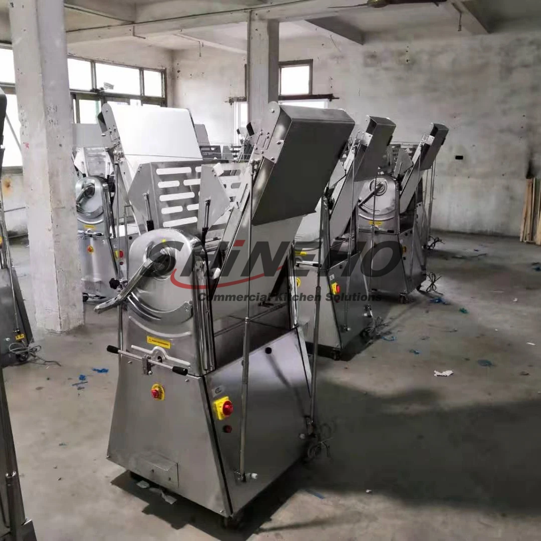 
Vertical Professional Electric Pastry Bread Dough Sheeter Kneader Bakery Laminator laminoir Making Machine 