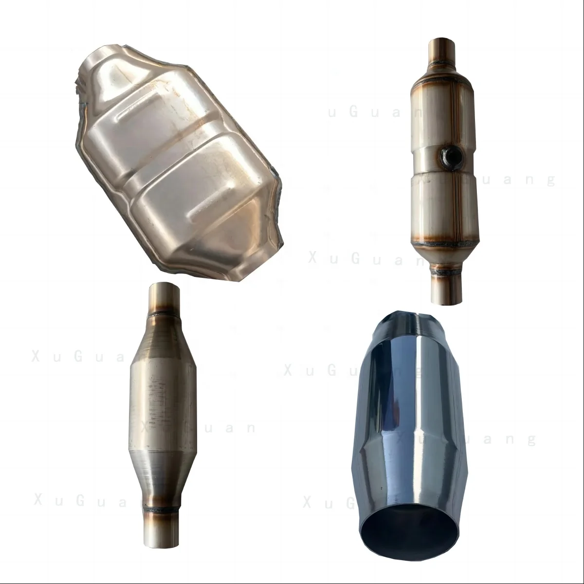 Universal catalysts on metal/ceramics carrier