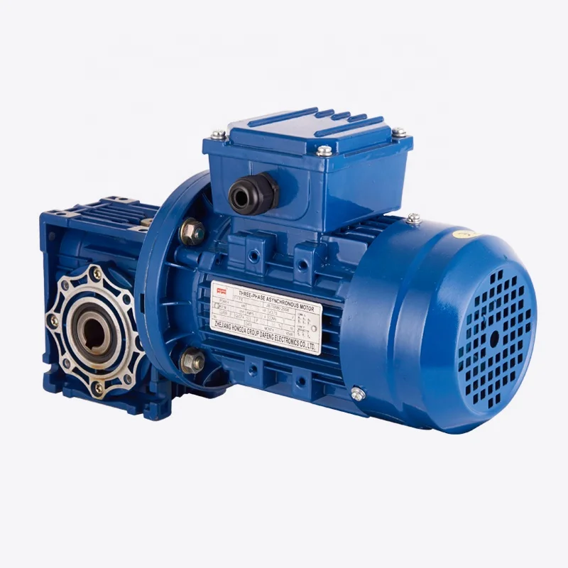 NMRV worm-gear speed reducer gearbox motor