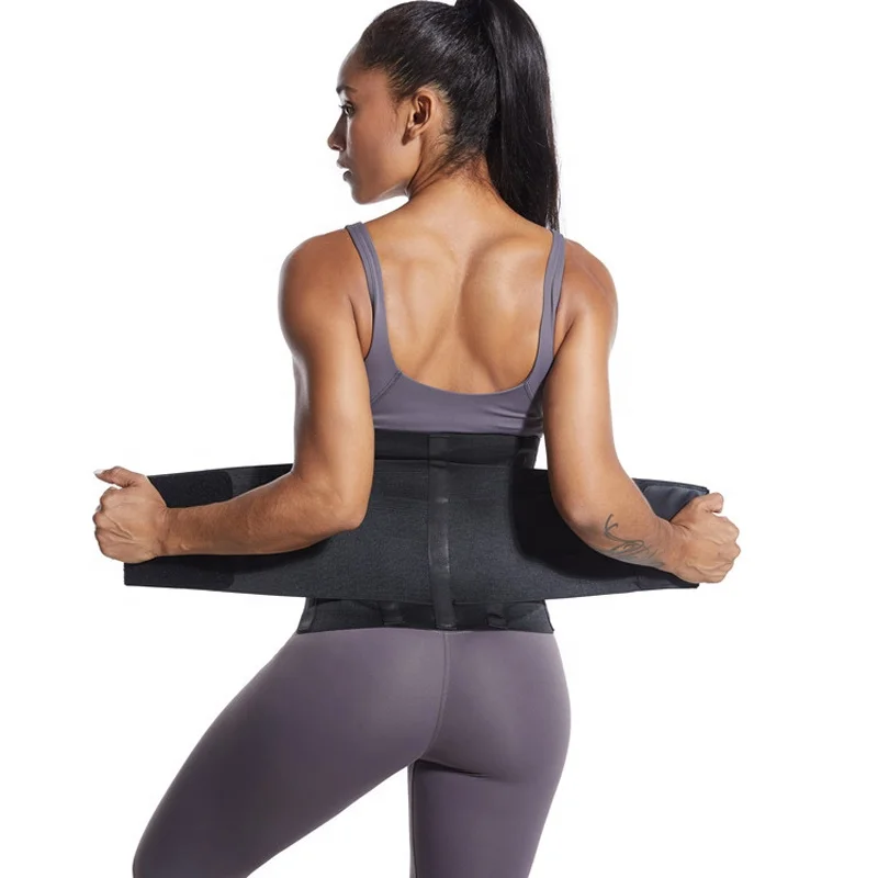 New trends Waist Trainer for Women Underbust Black Waist Corsets Cincher Sport Girdle Seamless Hourglass Body Shaper Hooks