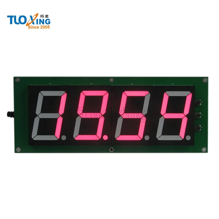 Customized safety production monitoring sign led safety scoreboard