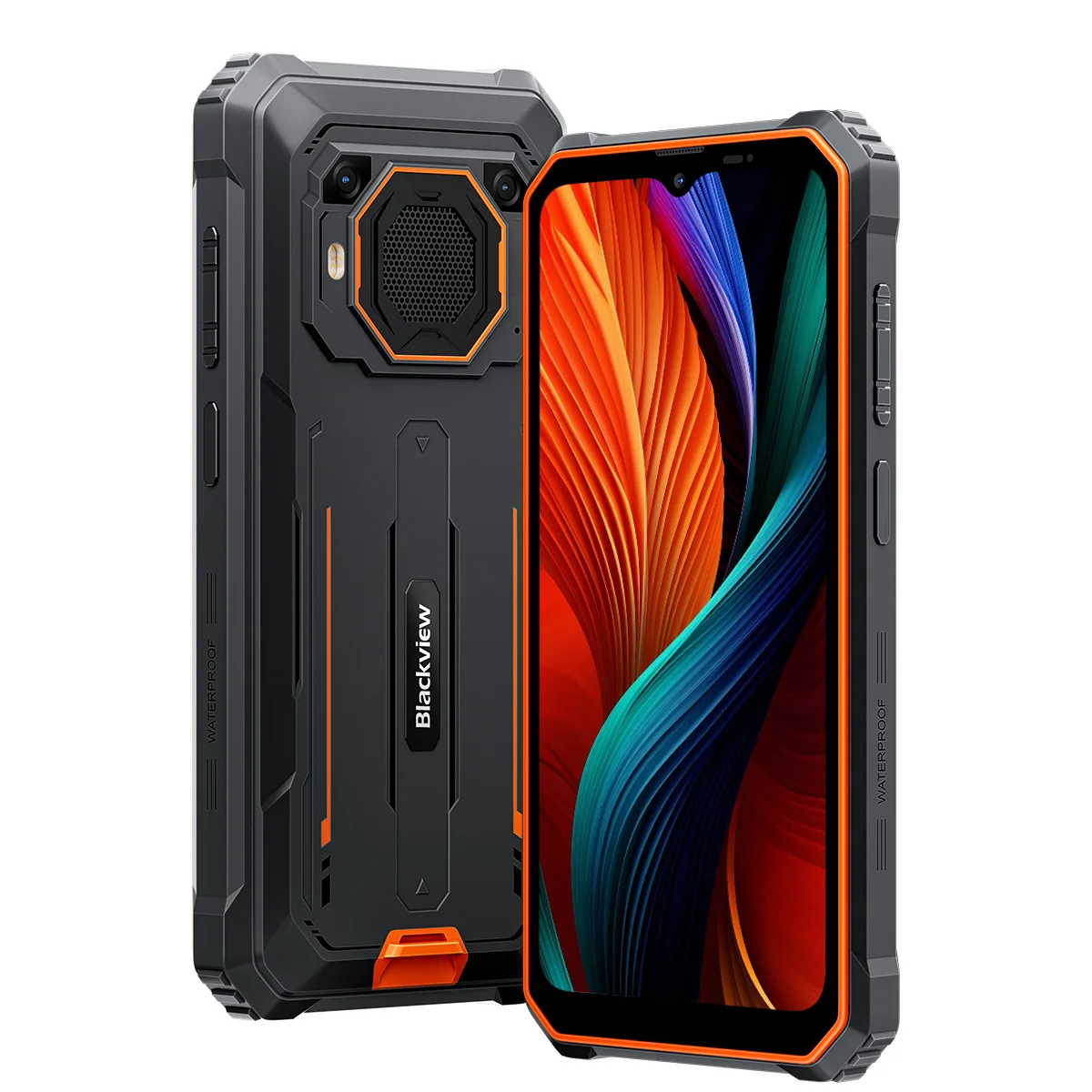 Blackview BV6200 Plus Rugged Smartphone 8GB+256GB Android 14 T606 6.56' 11000mAh NFC 8MP+13MP Camera Blackview Mobile Phone
