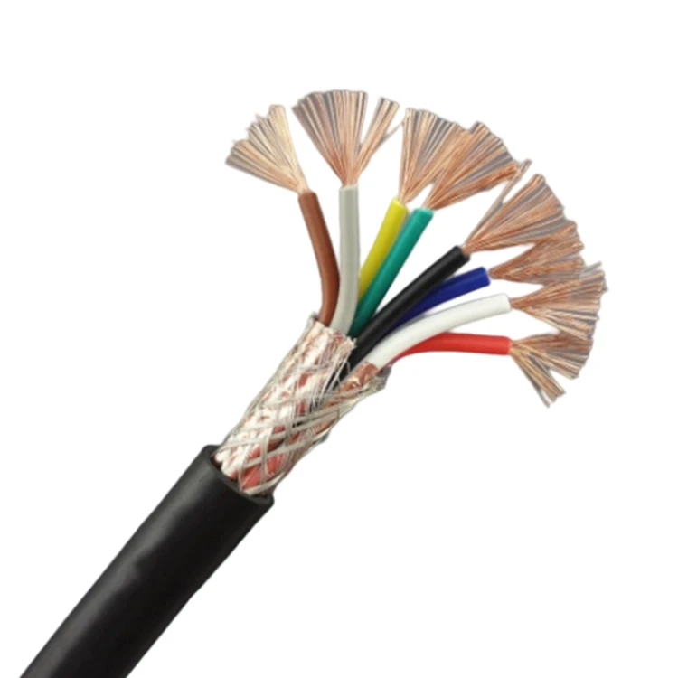 RVVP 4 Core Power Cord 1.5mm 2.5mm 4mm 6mm Flexible Shielded Unshielded 10 16mm 16 Square MM Multi-core Wire Cable
