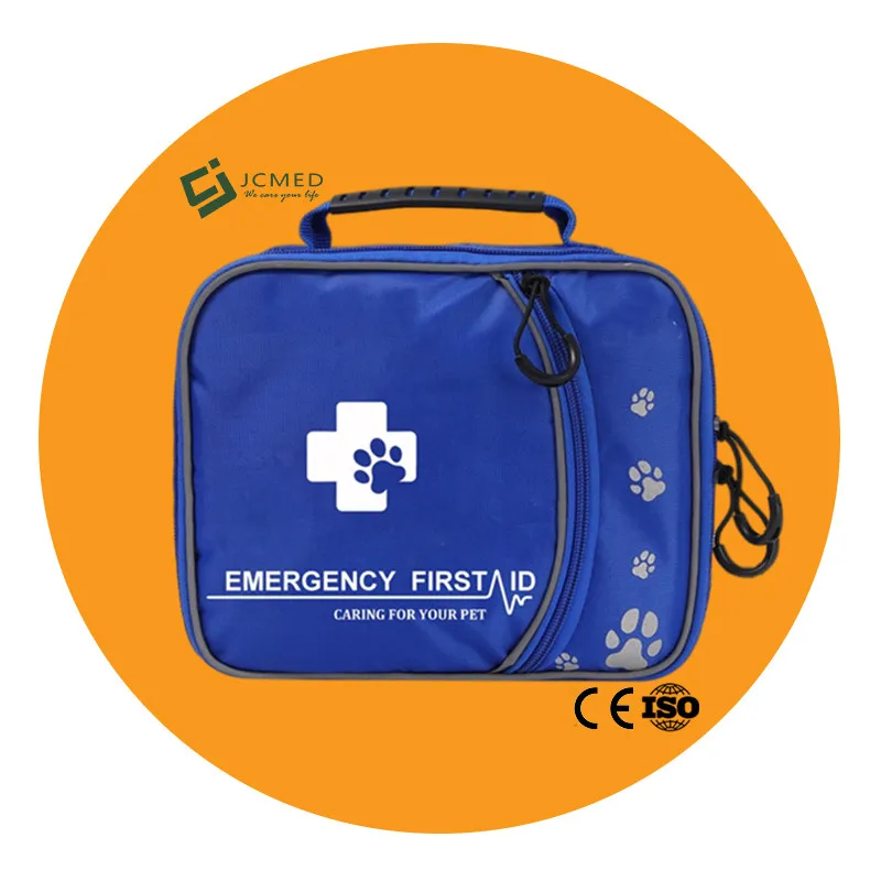 JCMED medical waterproof emergency dog first aid kit for pet