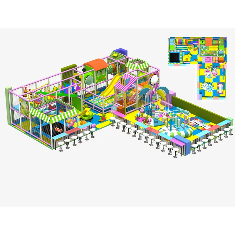 Hot Selling Outdoor and Indoor Playground Kid Games with Good Price and Rich Theme