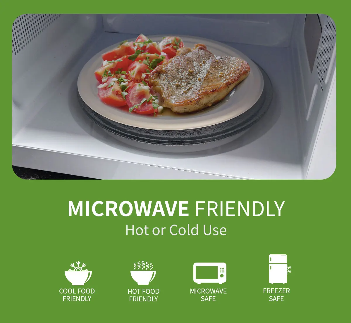 7 Inch 100% Biodegradable & Compostable bagasse disposable paper plates for wedding