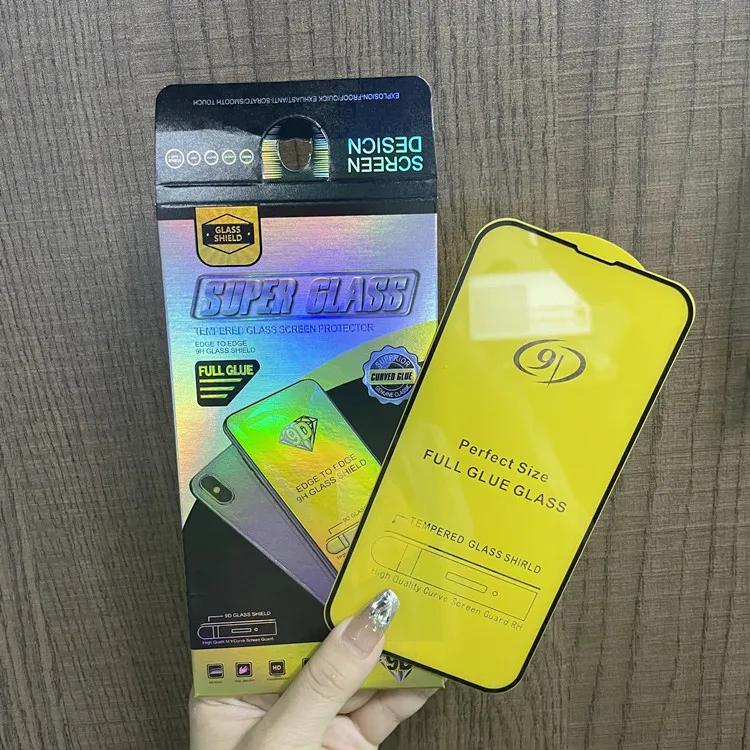 New Screen Protector 9D Micas for Samsung A03s vidrios templado for Huawei Micas iPhone Tempered Glass