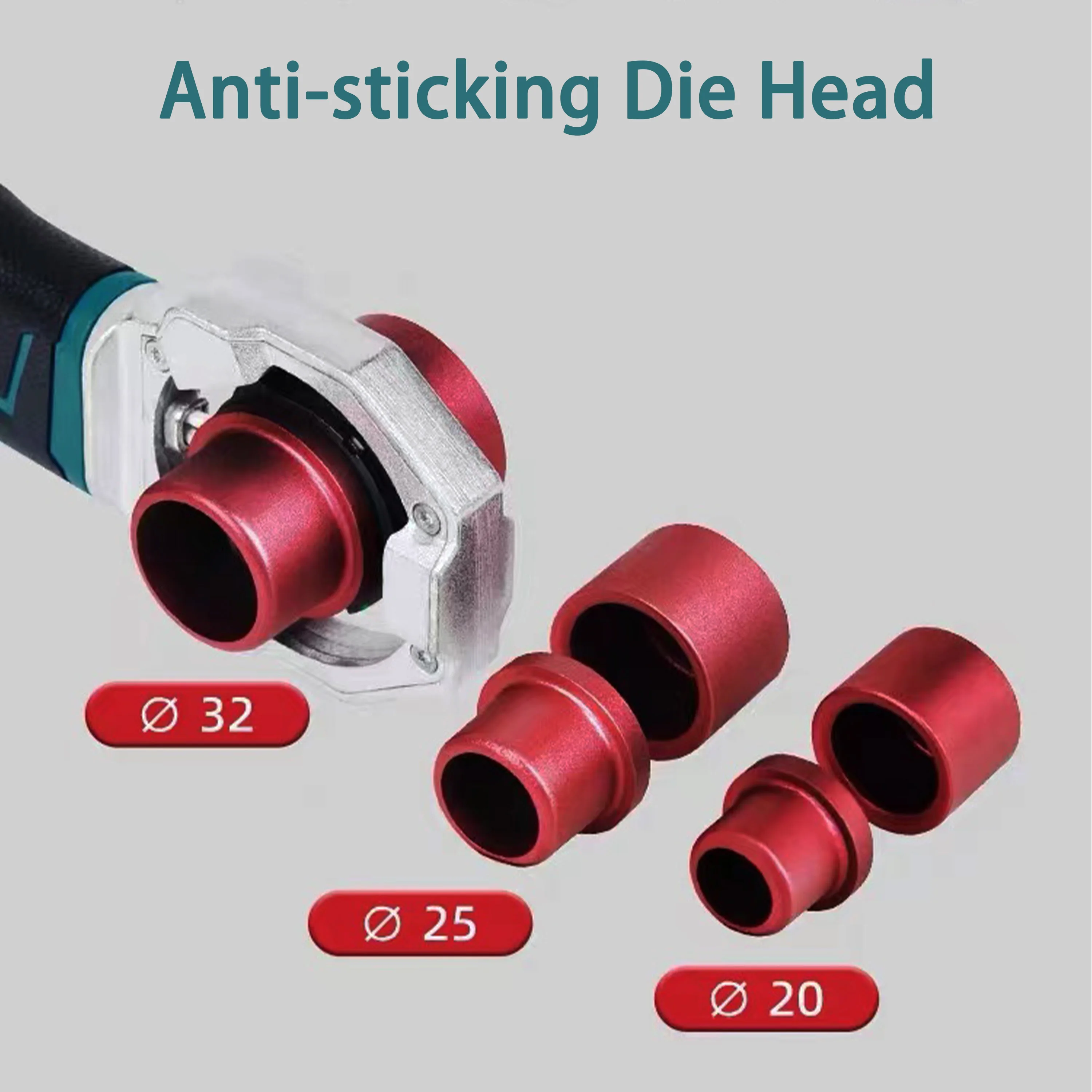 Easily Operation Cordless Power Tools 20V 120W Lithium Battery Automatic Heat Gun PPR Heat Welding Machine