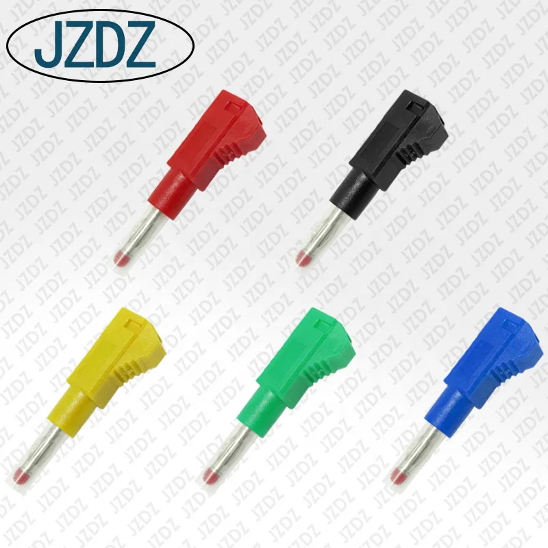 JZDZ J.10043 High-quality 4mm safe telescopic high-pressure banana plug can be superimposed