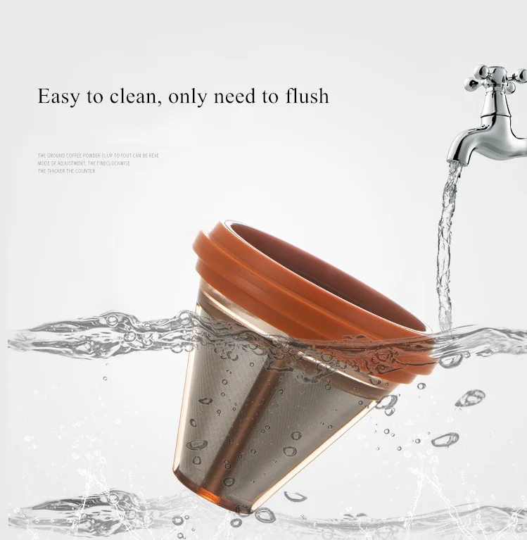 Diguo Stainless Steel Arabic Tea Holder Drip Filter Coffee Tools Accessories Cup Dripping Filter Drip Coffee