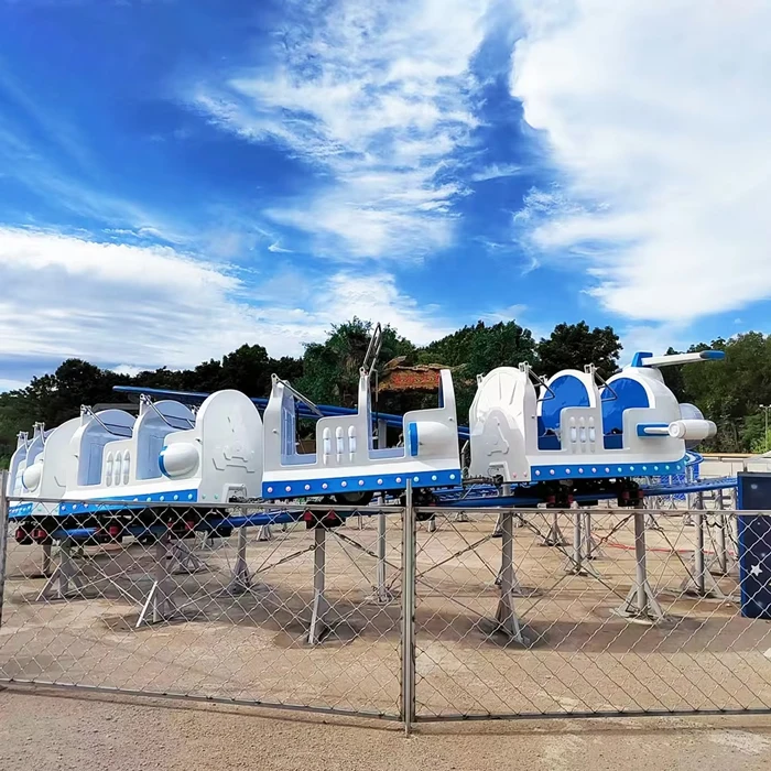 22 Seats Roller Coaster Track for Kids Amusement Park Ride for Sale Track Length 116 Meters