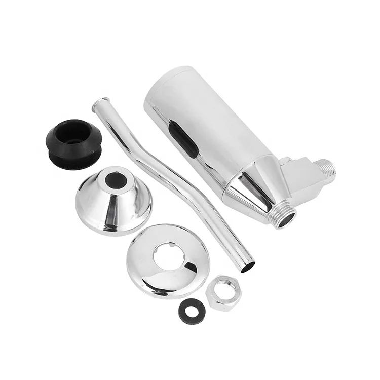 Wholesale Wall Mounted DC 6V Brass automatic Flusher sensor Urinal Flush Valve for Men