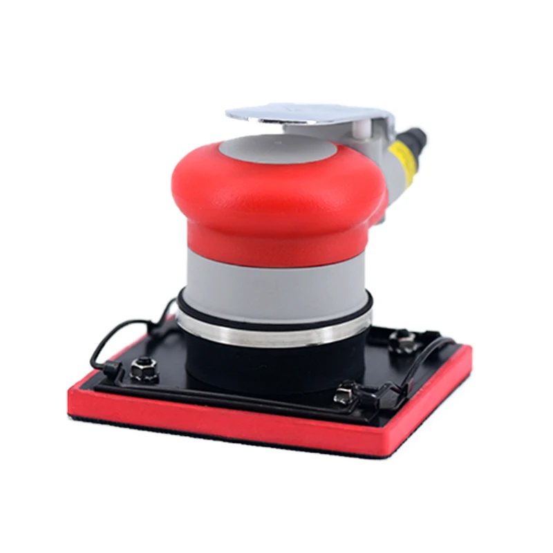 Customized 110mm*100mm Square Pneumatic Orbital Sander Sanding Machine Tool