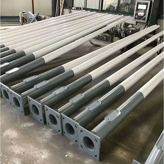 traffic light pole steel pole galvanized street lighting pole 6m price