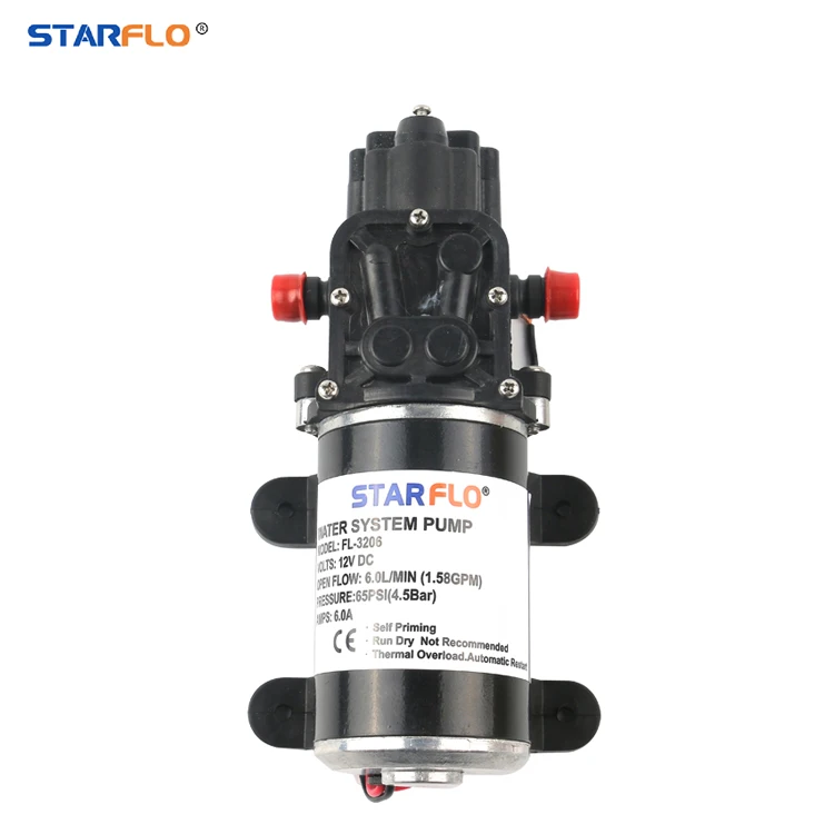 STARFLO Diaphragm Pump Agricultural 12v Self Priming Sprayer high pressure water pump for garden farm