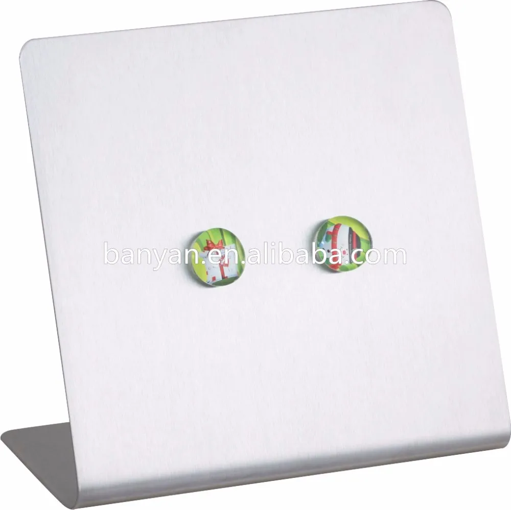 Magnetic Bulletin Board with Stand Mini Magnetic Memo Board Magnet Board Easel for Displaying Photos Notes Cards Poem Spices