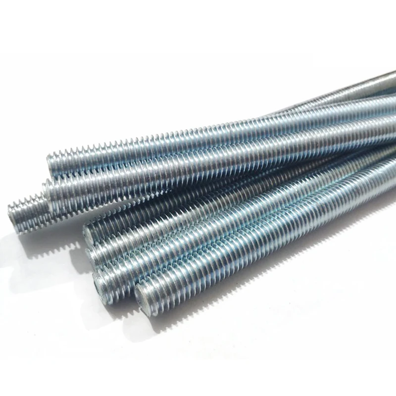 HIGH STRENGTH DIN M4-M36 Factory price Sales ZINE Carbon Steel threaded rod