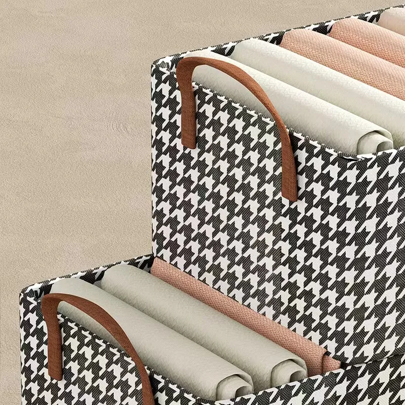 Wholesale High Quality Collapsible Clothing Storage Boxes Wardrobe Clothing Organization Underwear Storage Containers