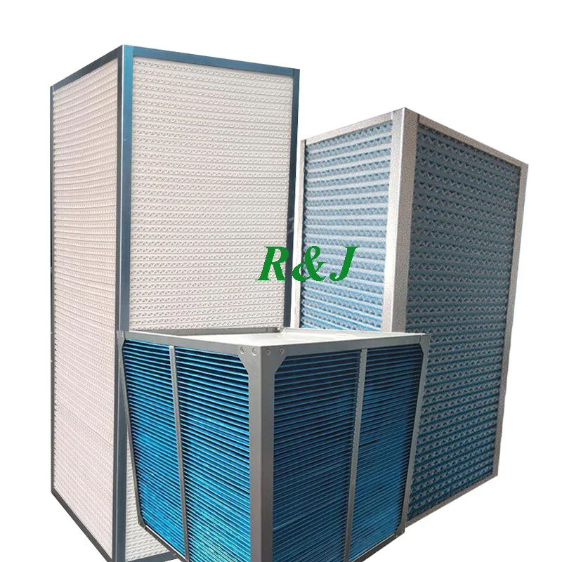 Рекуперационный теплообменник с полным теплообменным сердечником