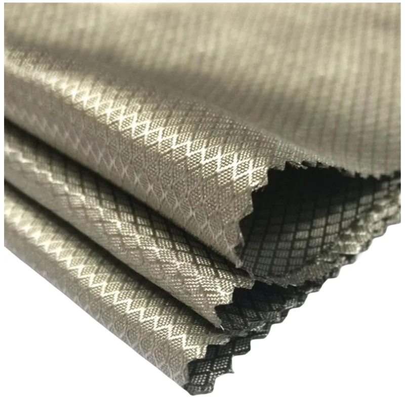 RFID Blocking Conductive EMF Protective Woven Pure 100% Silver Faraday Fabric