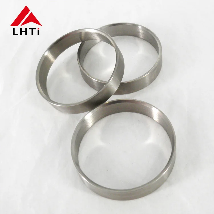 6al4v Gr5 Bright Titanium Forging Ring Chemical Resistant