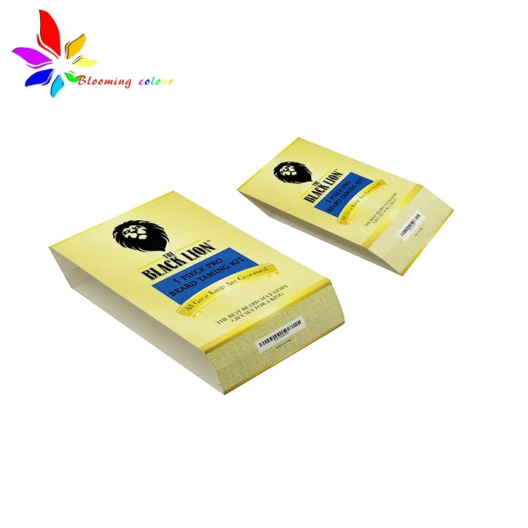 Custom design printing gift paper cardboard food container packaging box sleeve