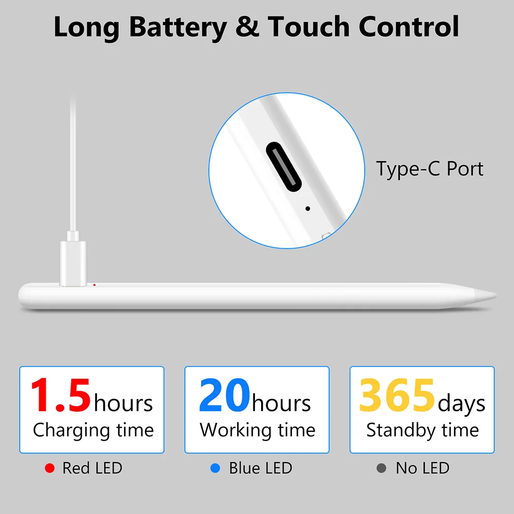 Aluminum Alloy smart pen digital writing stylus for huawei xiaomi pad 5 iphone xr 11 12 13