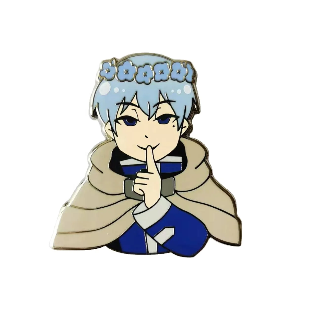 Muyue Custom Cheap metal Dome Lapel Pin Printed Epoxy Resin Flag Badge for Advertising Metal Crafts