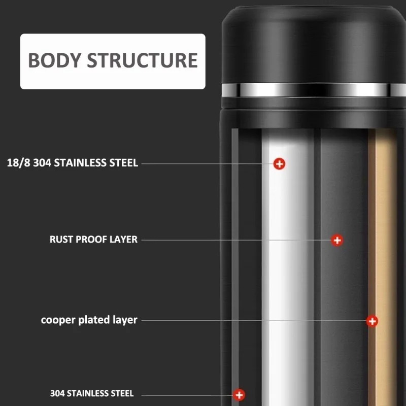 Inteligente Termos Reminding Smart Temperature Thermos Smart Water Bottle
