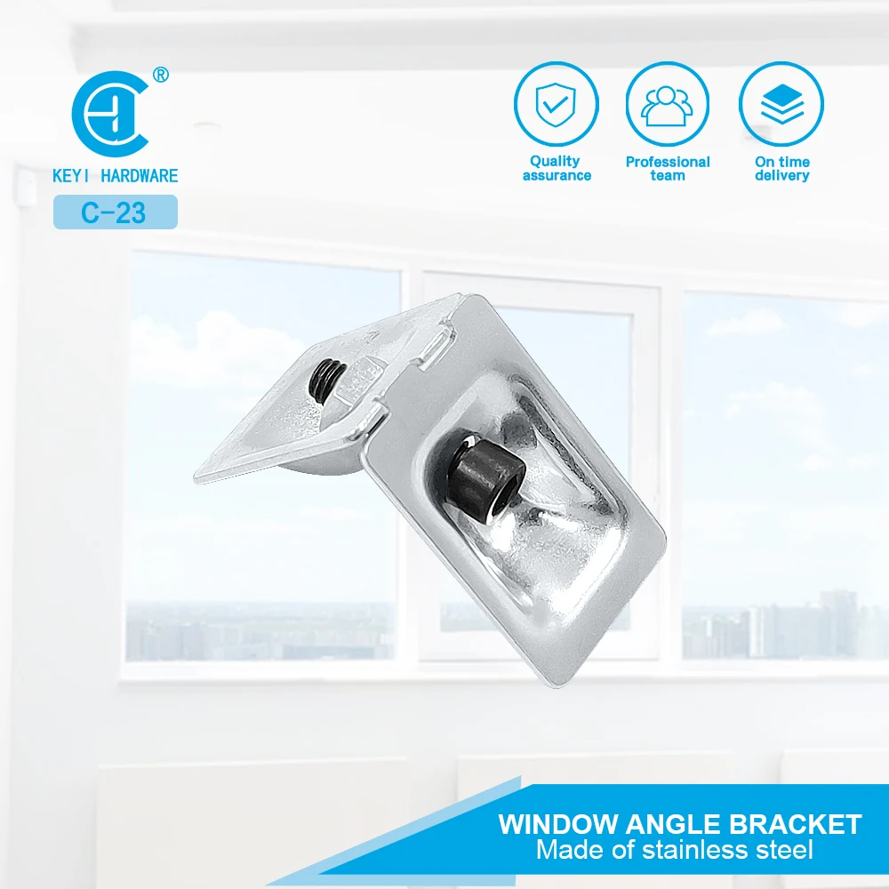 Iraq Market Door Window Accessories C23 Die-cast Aluminium Corner Joint Window Iron Corner Connector for Aluminium Profiles