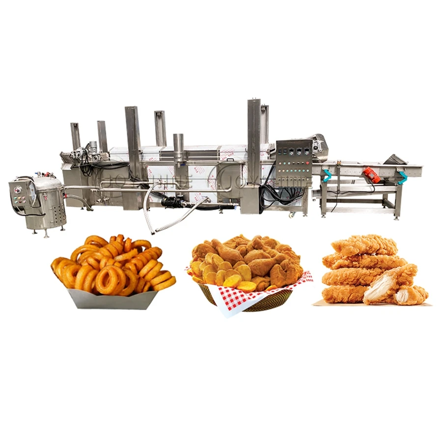 Joyshine Falafel Murukku машина для жарки 2 5 м Непрерывная мини-конвейерная фритюрница