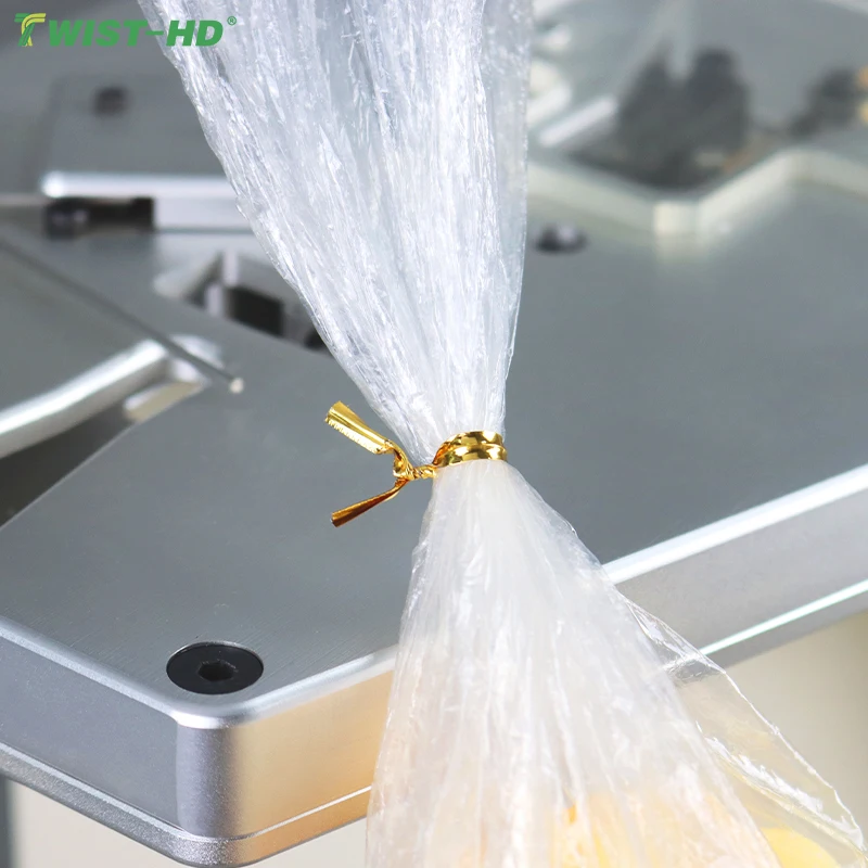 HOT SALE Semi-automatic Bread Twist Tie Machine for Bag Packaging lollipop package machine