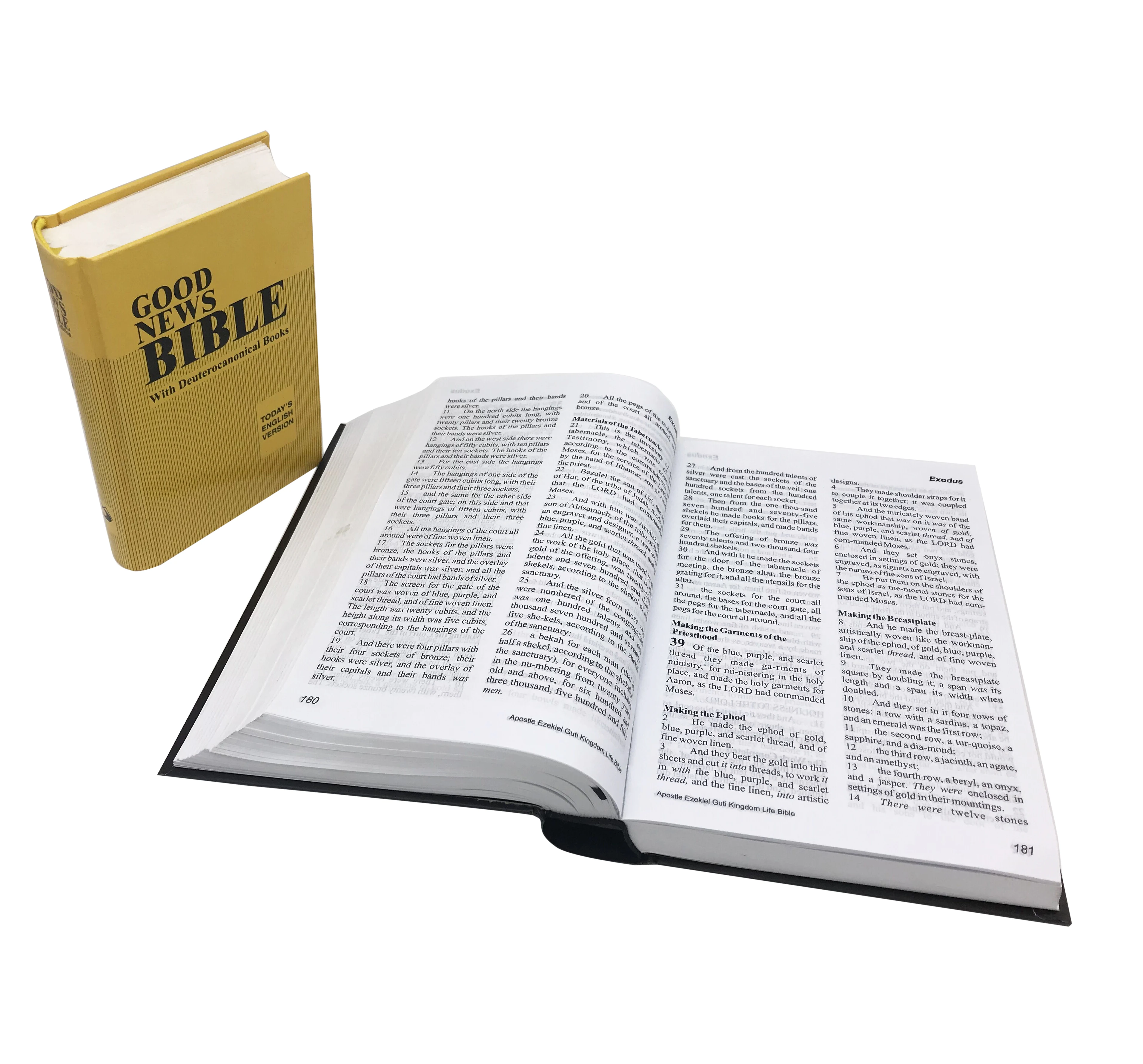 Factory New Design Custom 4 color and 2 color printing Logo Black PU Leather Holy Bible