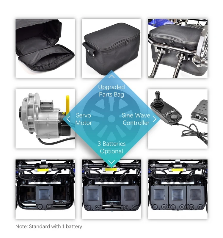 Chine factory directly supply convenient standing wheelchair power electric