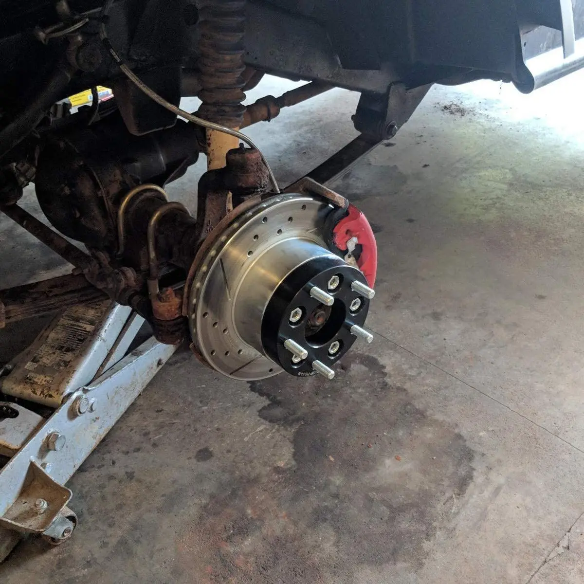 Wheel Spacer Set Aluminum Wheel Spacer Pair WheelCentric Adapter 5x139.7 2 inch Thick  For 2010 Dodge Ram1500