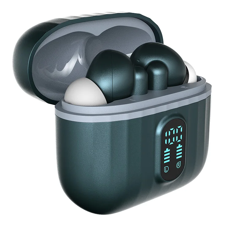 
Type C Wireless Earbuds with Immersive Sound earbud V5.2 In Ear Workout Earphone & Headphone Wireless 400mah Earbud Headsets T2 