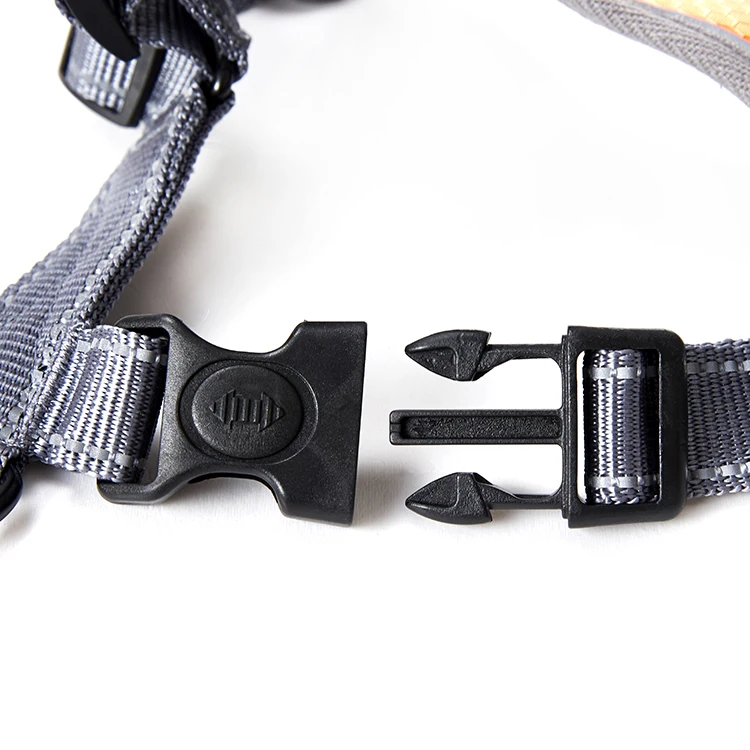 Multifunctional Dogs Backpack Tactic Training Seat Belt Luxury Leash Set Simple Chest Adjustable Go Out And Walk Dog Pet Harness