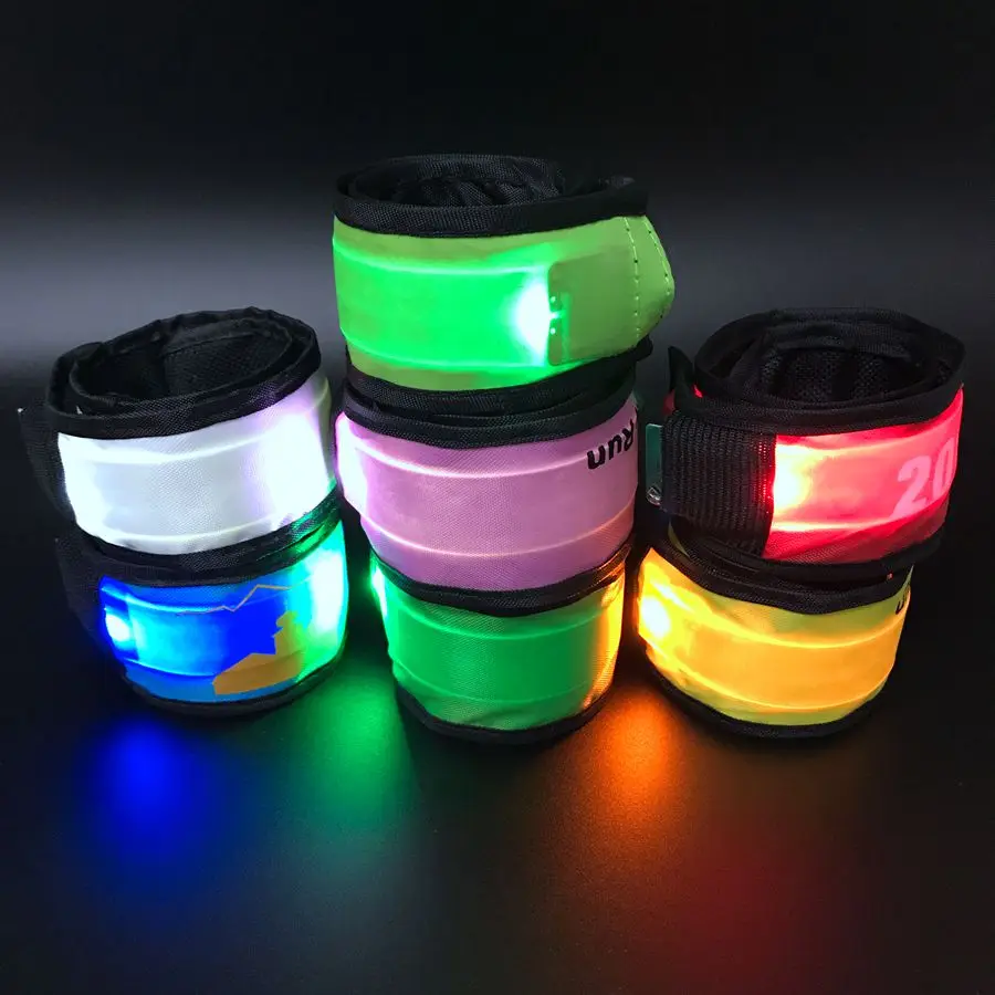 Sports safety luminous bracelet led luminous armband decorative customized luminous bracelet