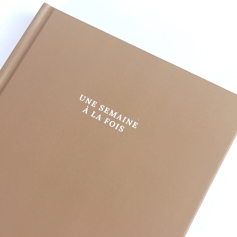Manufacturing High Quality Personalized Journal Notebook Custom Hardcover Planner Printing