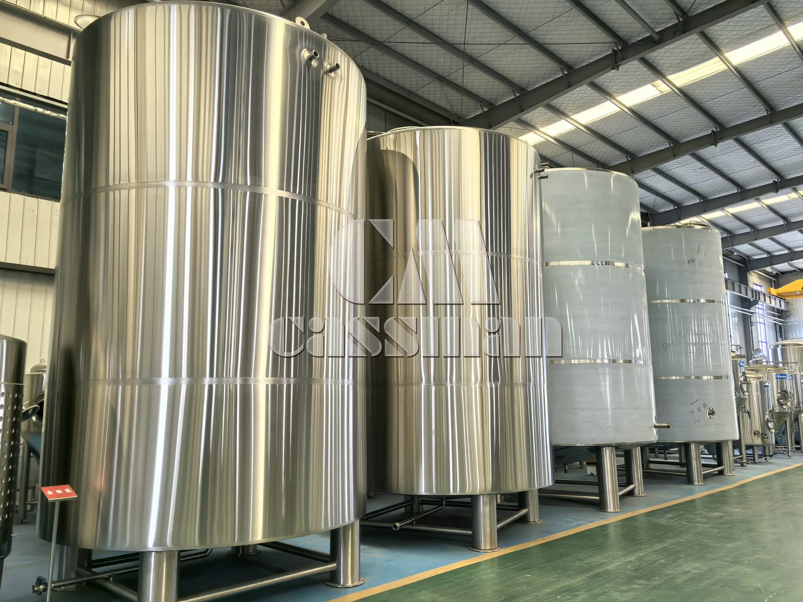 20000L Hot liquor tank, cold water tank, glycol liquor tank for brewing beer