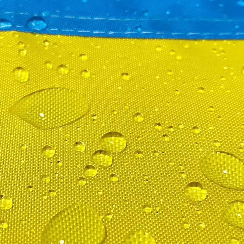 Factory direct ukrainian flag national flag polyester waterproof flag custom festival banner