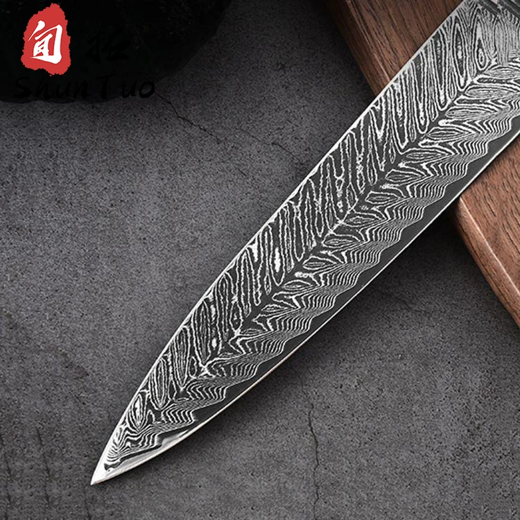 Damasco Japanese Vg10 Kitchen Knife For Peeling Cutting And Slicing Aus10 Aus8 14c28n 10cr15comov Damask Chef Knife Set